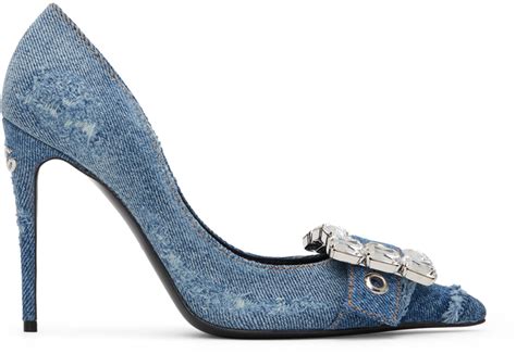 dolce and gabbana womens shoes|dolce gabbana denim heels.